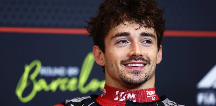 Leclerc extends contract with 'second family' Ferrari
