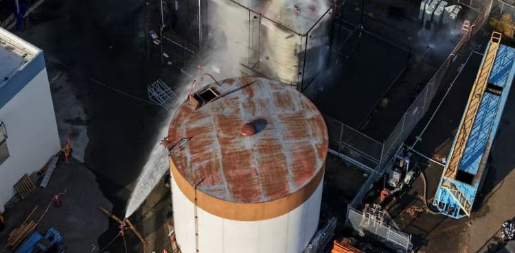 Garden Grove chemical accident