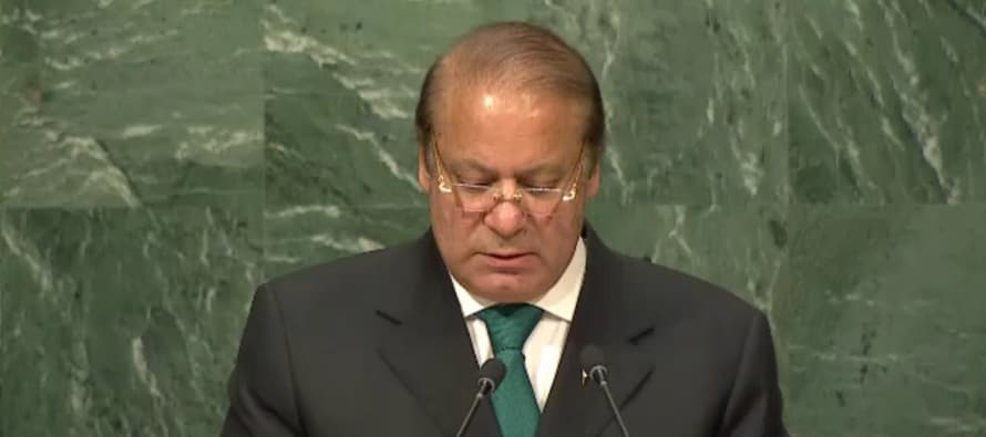 Nawaz removed Kulbhushan Jadhav related para from last year's UNGA speech